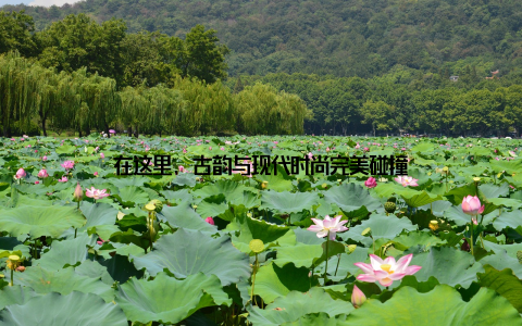 在这里, 古韵与现代时尚完美碰撞